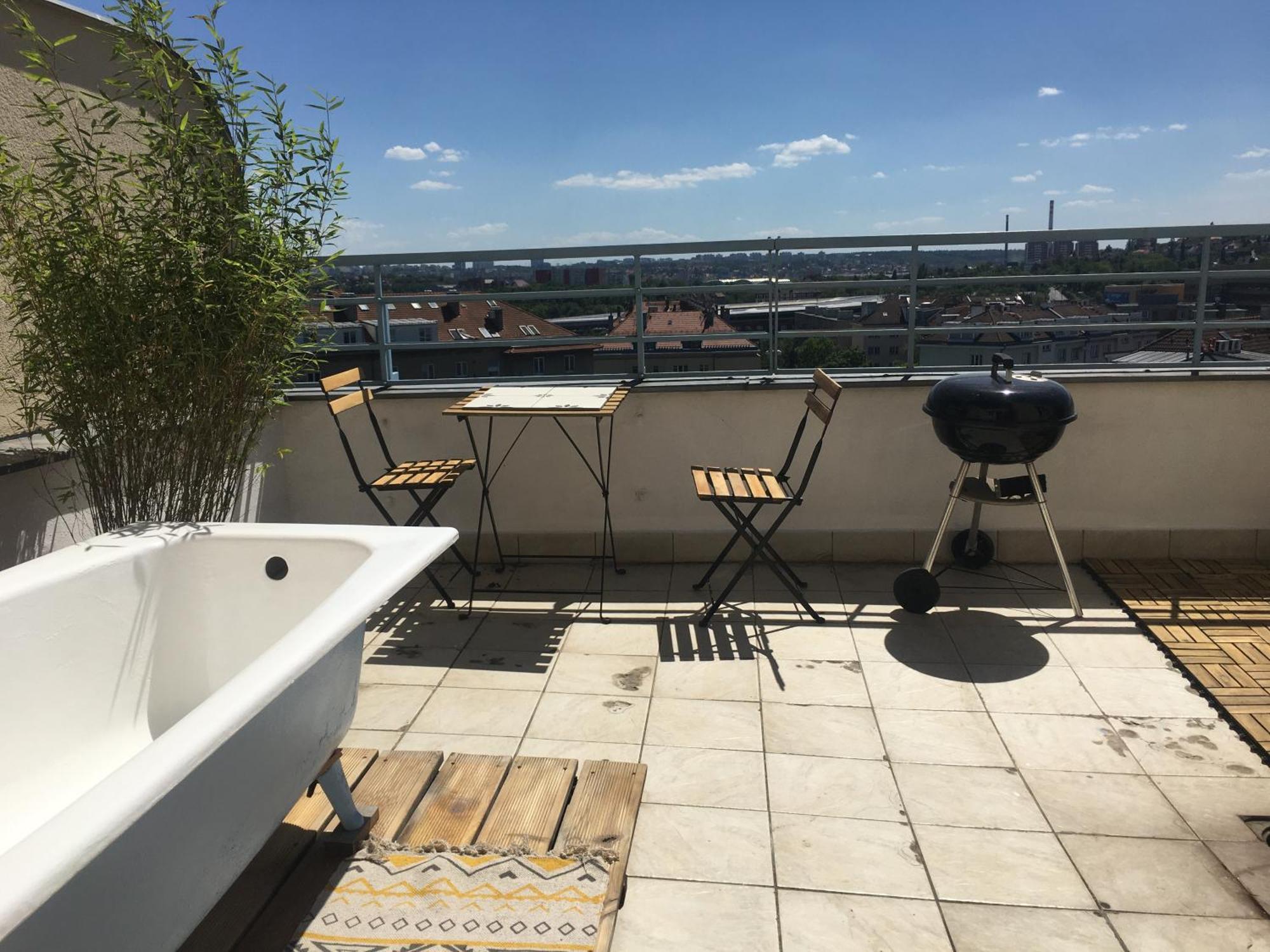 Appartamento With Large Terrace Praga